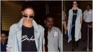Deepika Padukone Returns To Mumbai After Cannes 2019! Actress&rsquo; Airport Look in This Alexander Wang Denim Trench Coat Grab Eyeballs (See Pics)