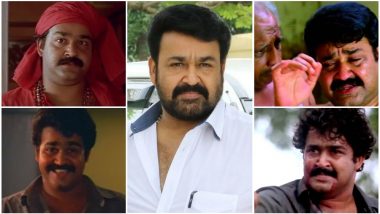 Mohanlal Birthday Special: 5 Comic Roles and 5 Tragic Performances of the Malayalam Superstar That Will Mesmerise You Forever! (Watch Videos)