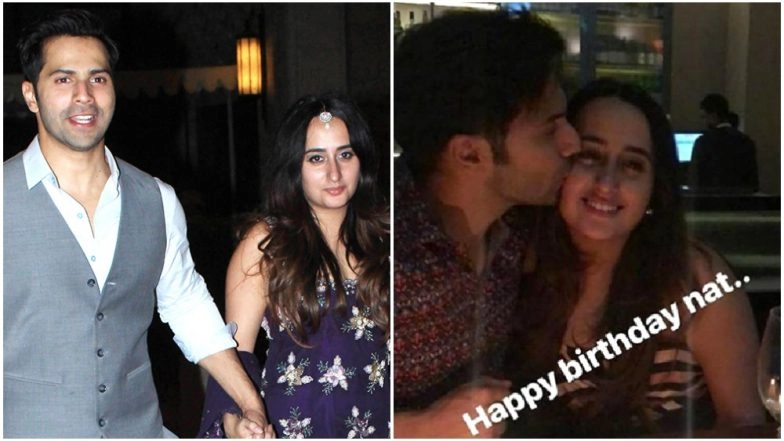 This Pic of Varun Dhawan Giving Girlfriend Natasha Dalal A Birthday Kiss Hits the Internet!