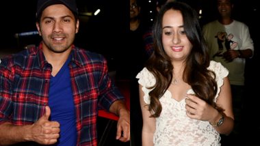 Adorable Couple Varun Dhawan and Natasha Dalal Were All Smiles Post Their Dinner Date – View Pics