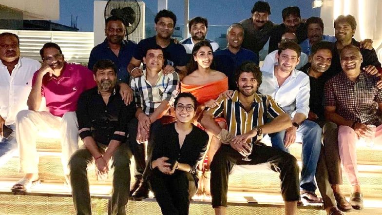 WHOA! Dear Comrade Pair Vijay Deverakonda-Rashmika Mandanna Joins Mahesh Babu-Pooja Hegde for Maharshi Success Party