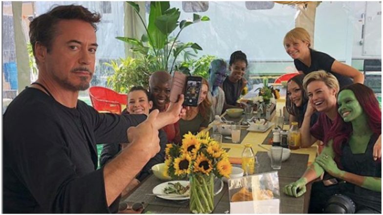 Robert Downey Jr Shares a Throwback Lunch Picture, Tony Stark Played Host to Pepper Potts, Captain Marvel, Nebula, and Other Ladies of MCU