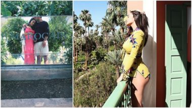 Amy Jackson Goes on a Babymoon With Fiancé George Panayiotou in Marrakech! View Insta Pics