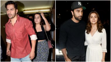 It's a Date Night for Ranbir Kapoor - Alia Bhatt and Varun Dhawan - Natasha Dalal (View Pics)