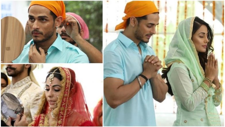 Hina Khan and Priyank Sharma’s Pictures From the Sets of Their Upcoming Music Video ‘Raanjhana’ Goes Viral; Fans Get Curious