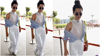 Kangana Ranaut Leaves for Delhi to Attend PM Narendra Modi's Swearing Ceremony - View Pics