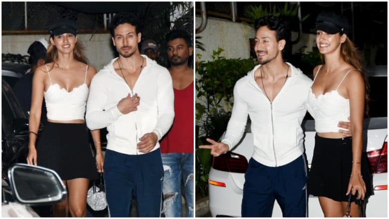 Tiger Shroff And Disha Patani Xxx - Tiger Shroff and Disha Patani Make for a Stylish Pair at Student of the  Year 2 Screening - View Pics | ðŸŽ¥ LatestLY