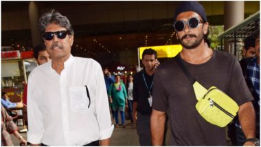 83 The Film: Ranveer Singh Spotted With Kapil Dev at Mumbai Airport; Actor Opts for a Simple and Not Quirky Avatar – See Pics