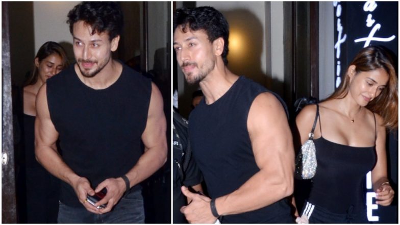 B-Town’s Favourite Couple Tiger Shroff and Disha Patani Were All Smiles Post Dinner Date! See Pics