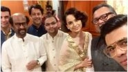 PM Narendra Modi&rsquo;s Swearing-In Ceremony Brings Bollywood Foes Kangana Ranaut and Karan Johar in One Selfie! View Pic