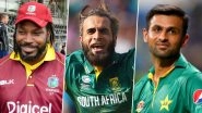ICC Cricket World Cup 2019: Chris Gayle, Shoaib Malik And Others Who May Retire from ODIs Post CWC19