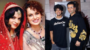 Kangana Ranaut’s Sister Rangoli Lashes Out at Karan Johar for Allegedly Dropping Ishaan Khatter from Dharma