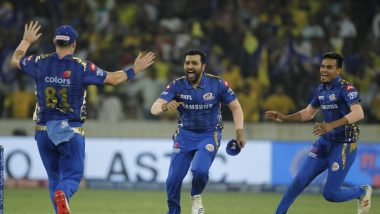 Rohit Sharma Celebrates Victory With Baby Samaira After MI vs CSK; Mumbai Indians Picks the IPL Trophy for the Fourth Time (See Pics & Video)