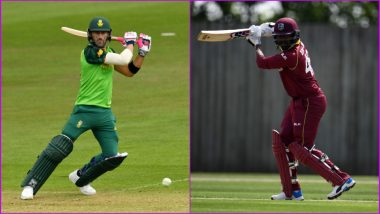 South Africa vs West Indies ICC Cricket World Cup 2019 Warm-Up Match Abandoned Due to Rain