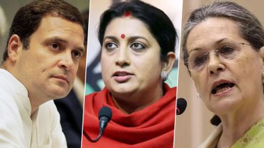 Lok Sabha Elections 2019: Rahul Gandhi, Smriti Irani, Sonia Gandhi in Round 5 of Voting on May 6