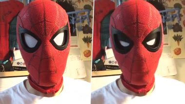 While We Wait for Spider-Man: Far From Home, This Man Created an Uber Cool Functional Spiderman Mask (Watch Video)