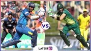 SL vs SA Highlights of ICC World Cup 2019 Warm-up Match: South Africa Beat Sri Lanka by 87 Runs in Practice Game