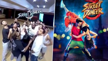 Street Dancer 3D Video: Varun Dhawan Shares a Glimpse From the Set, Fans Ask Where Are Shraddha Kapoor and Shakti Mohan