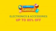 Flipkart Summer Carnival Sale: Best Deals on Smartphones, Gaming Laptops, Cameras, Headphones & Accessories This Akshaya Tritiya 2019