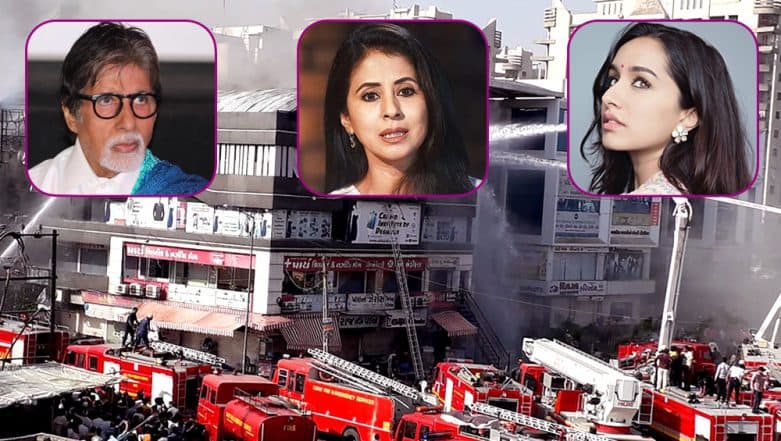 Surat Fire Tragedy: Amitabh Bachchan, Urmila Matondkar, Shraddha Kapoor and Other Bollywood Celebs Offer Condolence- Read Tweets Surat Fire Tragedy: Amitabh Bachchan, Urmila Matondkar, Shraddha Kapoor and Other Bollywood Celebs Offer Condolence- Read Tweets