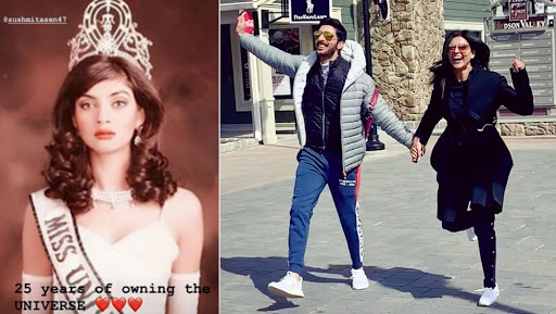 Sushmita Sen Completes 25 Years As Miss Universe: Boyfriend Rohman Shawl Has the Cutest Tribute for His Love