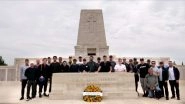 Team Australia Stops Over WW1 Battleground; Visit to Seek Inspiration From the Martyrs Ahead of ICC Cricket World Cup 2019 (See Pics)