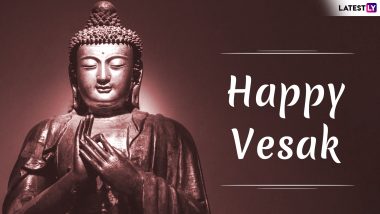 Vesak 2019 Greetings and Wishes: WhatsApp Stickers, Statuses and GIFs to Send Inspirational Messages to Your Loved Ones on Buddha Purnima