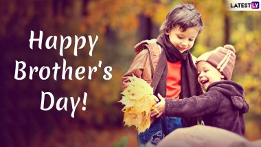 Happy Brother's Day 2019 Wishes: Messages, Images & Quotes to Send Beloved Greetings to Your Brother