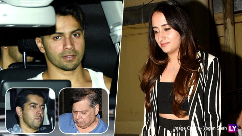 Varun Dhawan and Family Spotted Outside ‘Bahu-to-Be’ Natasha Dalal’s Residence – See Pics