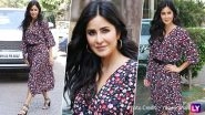 Katrina Kaif's Latest Floral Outfit from Bharat Promotions Looks Like a Must-Have for Your Summer Wardrobe - See Pics!
