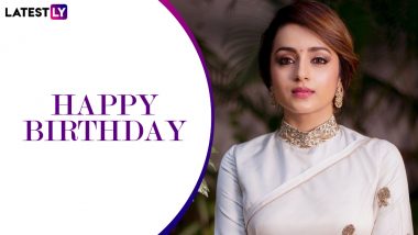 Trisha Krishnan Birthday Special: 5 Songs of Petta Actress That Must Be on Your Playlist (Watch Videos)