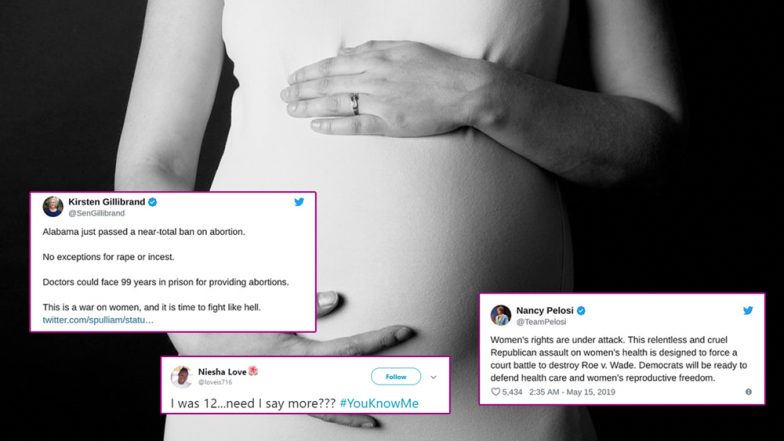 Alabama’s Near-Total Abortion Ban Applies to Cases of Incest and Rape: Women Flood Social Media to Share Their Abortion Stories With #YouKnowMe