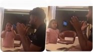 After MS Dhoni&rsquo;s Masterclass, Ziva Turns a Teacher for Rishabh Pant (Watch Video)