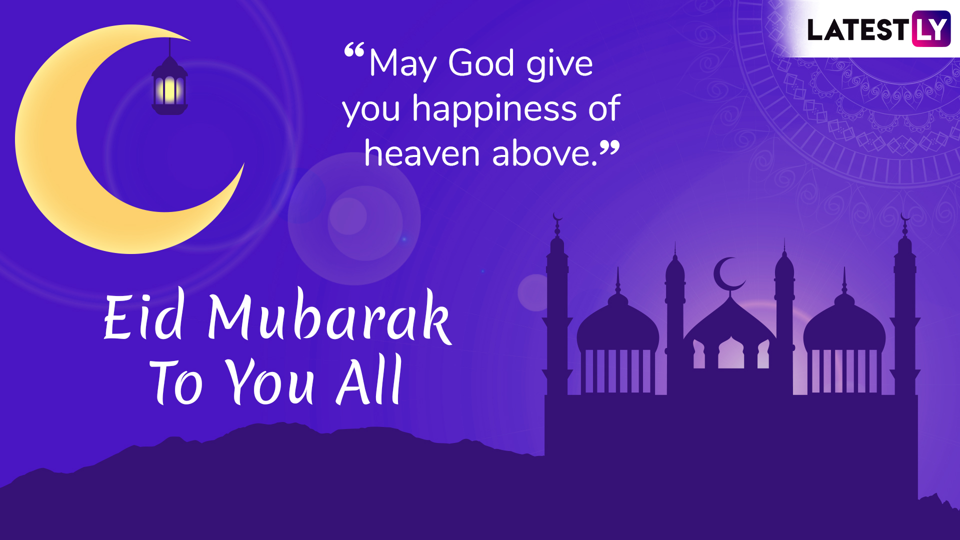 Eid Mubarak 2019 Wishes And Messages Best Whatsapp Stickers Eid Al