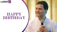 Rahul Gandhi Birthday Special: Check Out Rare Family and Childhood Pictures of the Congress President on His 49th Birthday