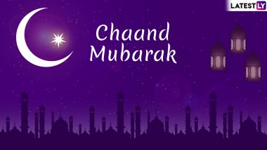 Chand Raat Mubarak 2019 Messages: Wishes, Quotes and Greetings to Send Eid Mubarak Images After Moon Sighting
