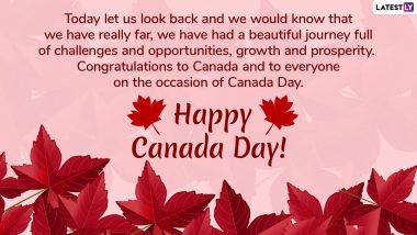 Canada Day 2019 Wishes: Quotes & Facebook Messages to Send Happy National Day of Canada Greetings