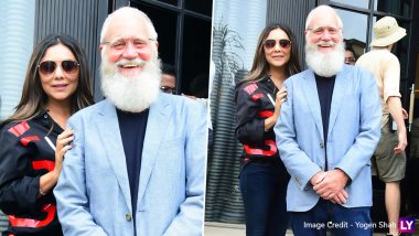 David Letterman Visits Gauri Khan's Store in Mumbai, Is All Smiles Posing for Paparazzi - See Pics!