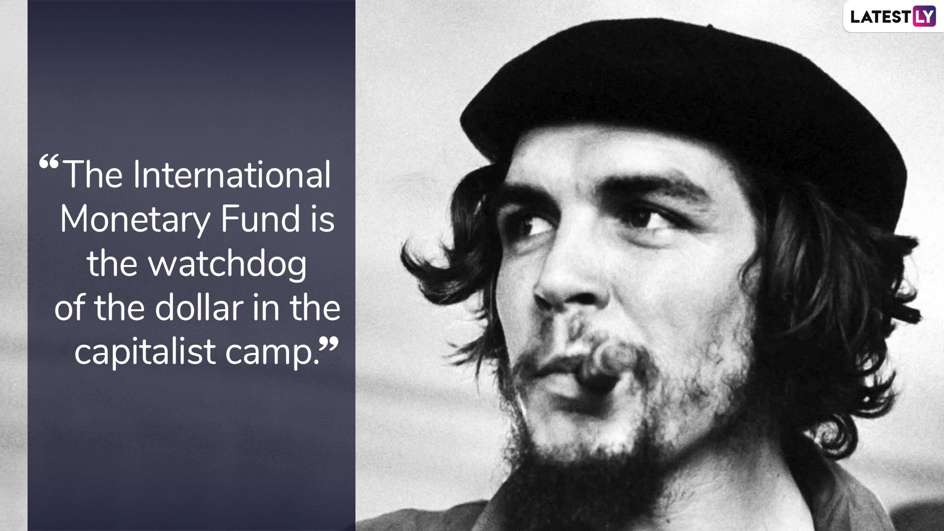 Ernesto ‘Che’ Guevara's quote. (Photo Credit: Twitter/File)