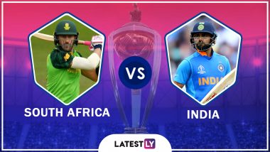 India vs South Africa Highlights ICC World Cup 2019 Match: India Wins by Six Wickets
