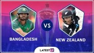 Bangladesh vs New Zealand Highlights of ICC World Cup 2019 Match: NZ Beat BAN by Two Wickets