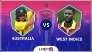 Australia vs West Indies Highlights of ICC World Cup 2019 Match: Mitchell Starc Five-Wicket Haul Hands AUS 15-Run Win