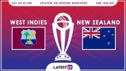 West Indies vs New Zealand, ICC Cricket World Cup 2019 Match Preview: WI In Must-Win Tie Against In-Form NZ