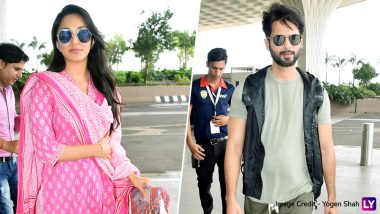 Shahid Kapoor and Kiara Advani Spotted at Mumbai Airport, Actors Head for Kabir Singh Promotions – View Pics