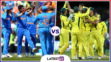 IND vs AUS Head to Head Record: Ahead of ICC Cricket World Cup 2019 Clash, Here Are Match Results of Last 5 India vs Australia Encounters!
