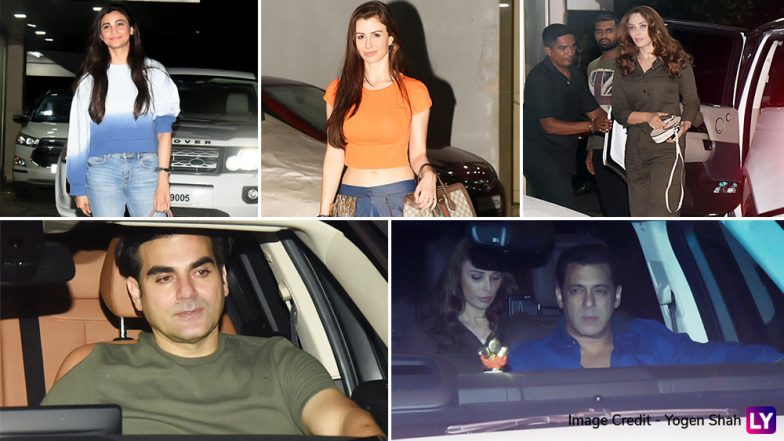 Sohail Khan’s Son Yohan’s Birthday Bash: Salman Khan, Iulia Vantur, Daisy Shah, Arbaaz Khan, Giorgia Andriani and Others Arrive in Style for the Party! See Pics