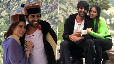 Love Aaj Kal 2: Sara Ali Khan and Kartik Aaryan's Latest Pictures from the Himachal Shoot are Too Cute to Miss