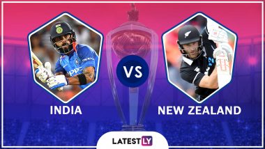 India vs New Zealand, World Cup 2019 Match Called Off Due to Rain