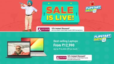 Flipkart Flipstart Days Sale 2019: Best Online Deals on Laptops, Headphones, LED TVs and Speakers