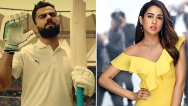 Sara Ali Khan Shows Her Support for Team India at CWC 2019, Shares the #SockThem Anthem Featuring Virat Kohli